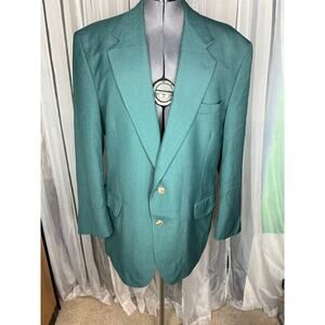 blazer teal green 1980s